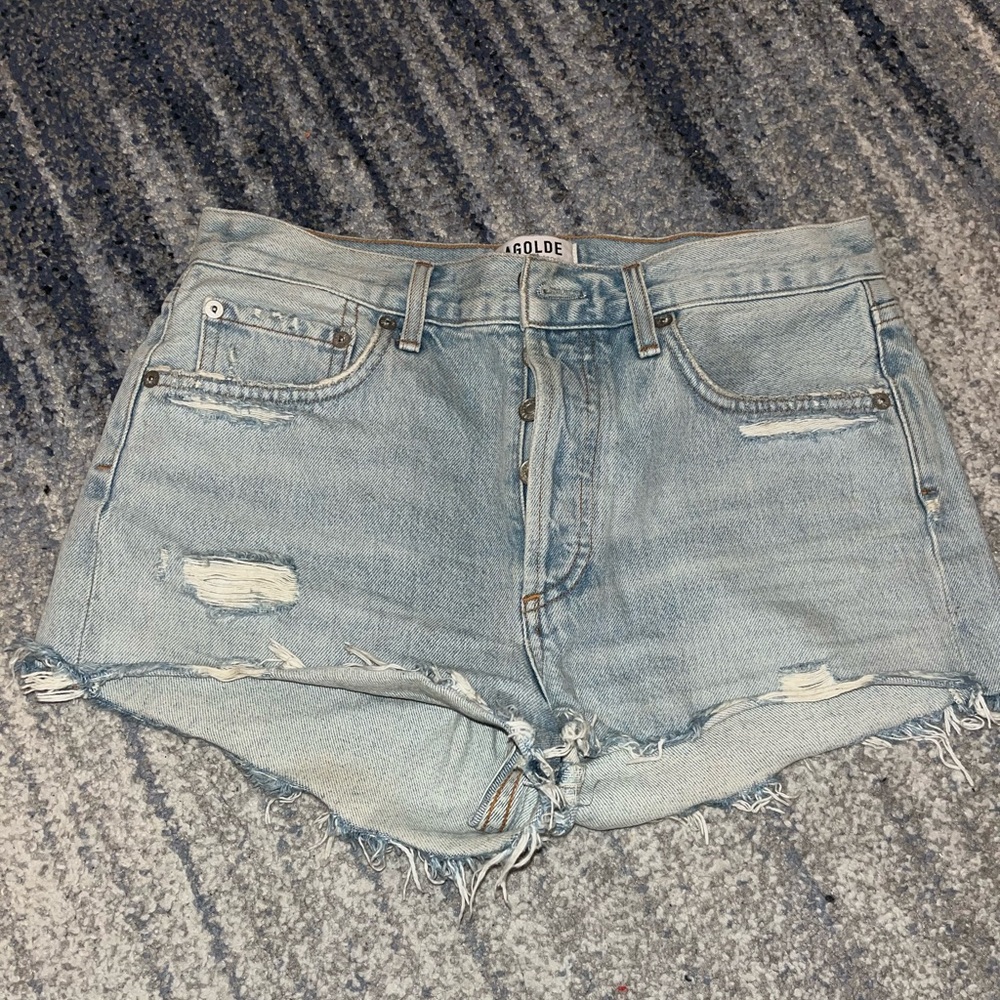 Agolde denim shorts